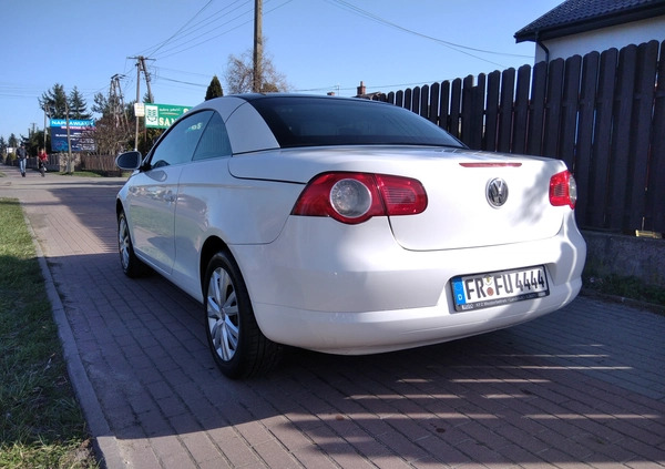 Volkswagen Eos cena 17900 przebieg: 238000, rok produkcji 2008 z Siedlce małe 277